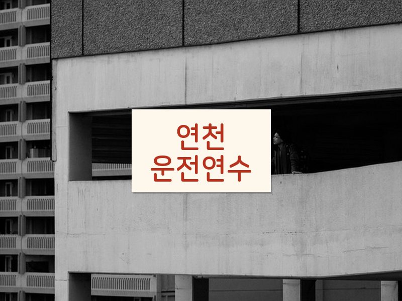 연천운전연수 후기