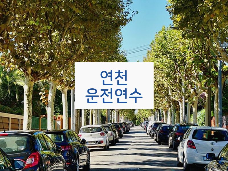 연천운전연수 후기