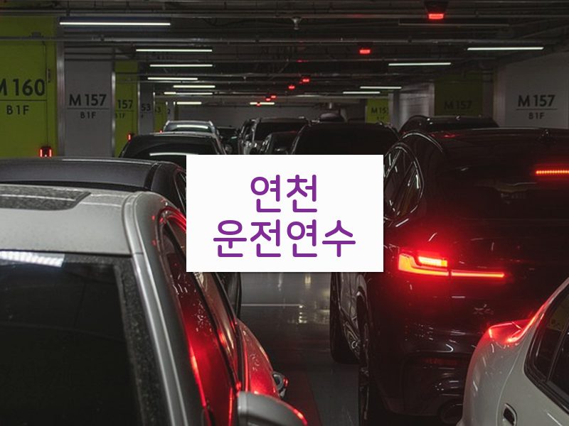 연천운전연수 후기