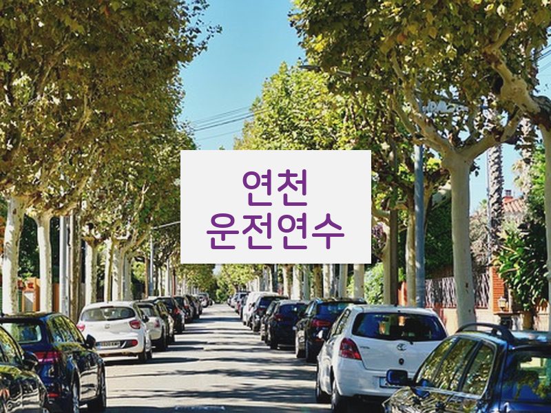 연천운전연수 후기