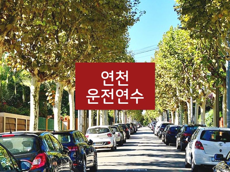 연천운전연수 후기