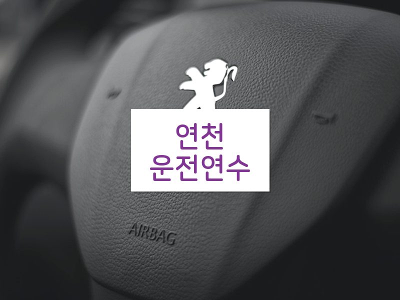 연천운전연수 후기