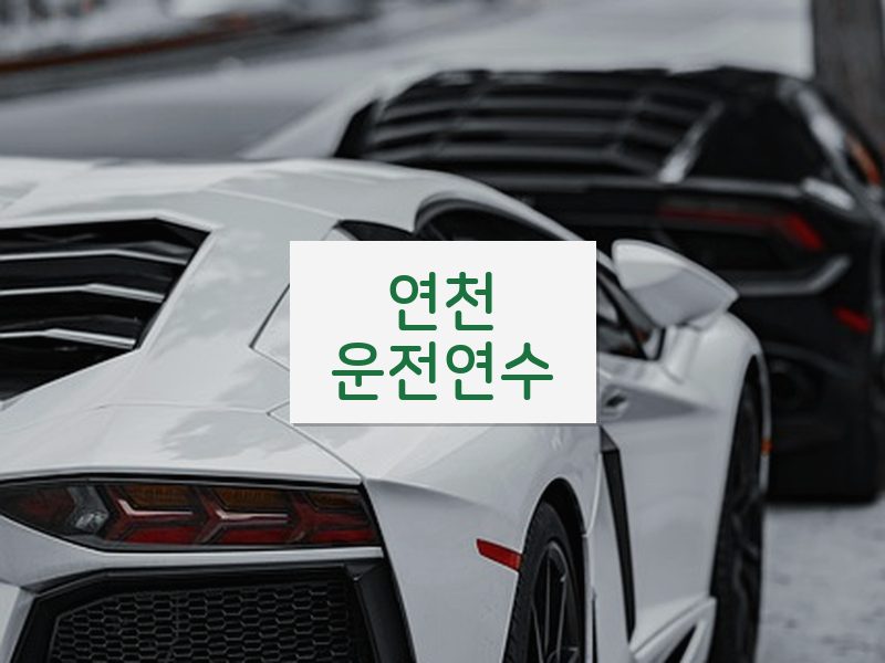 연천운전연수 후기