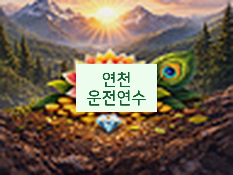 연천운전연수 후기