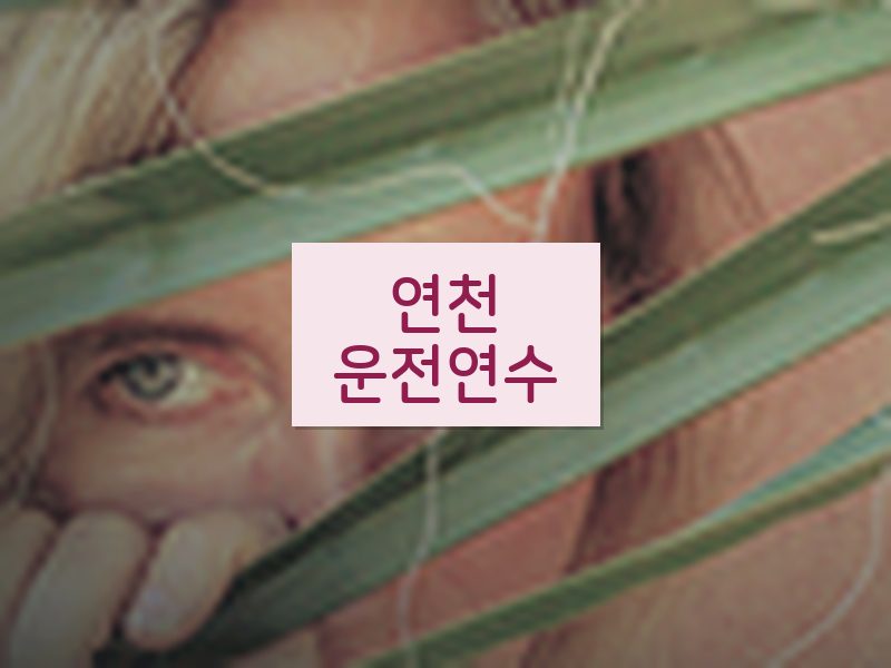 연천운전연수 후기