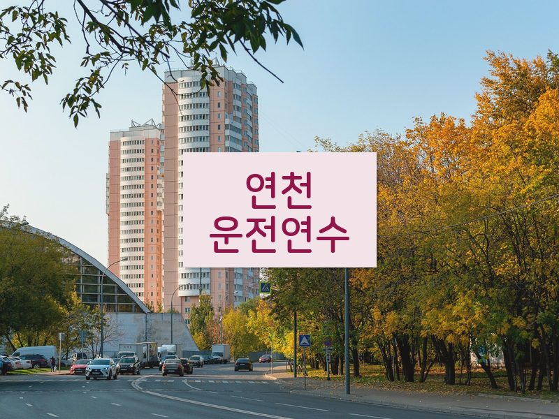 연천운전연수 후기