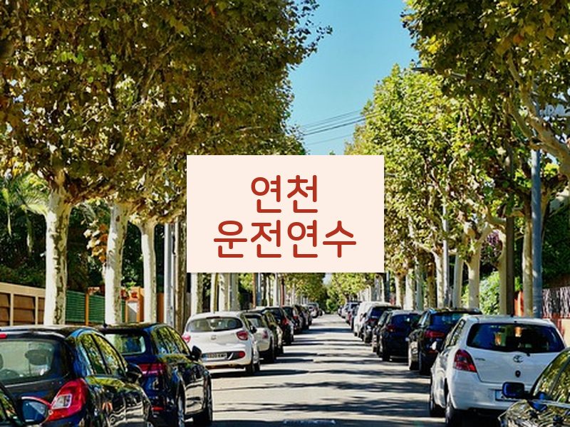 연천운전연수 후기