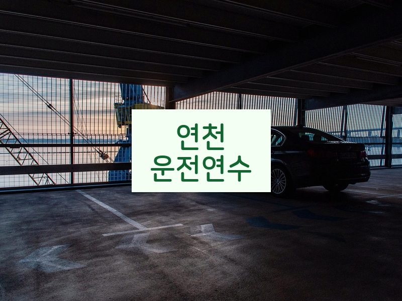 연천운전연수 후기