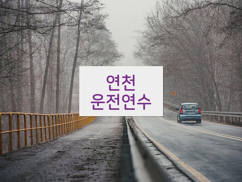 연천운전연수 후기