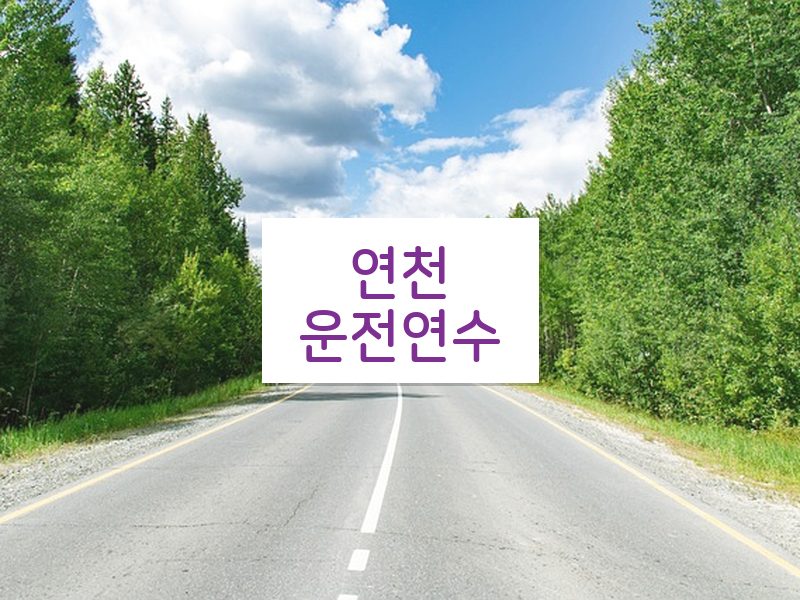 연천운전연수 후기