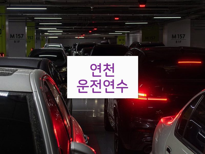 연천운전연수 후기