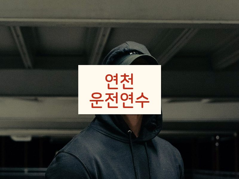 연천운전연수 후기