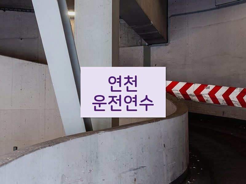 연천운전연수 후기