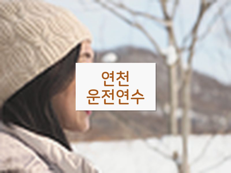 연천운전연수 후기